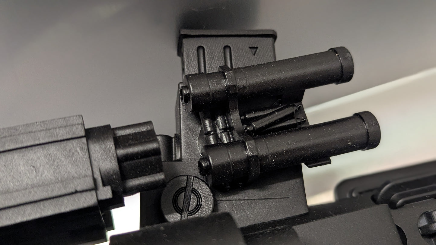 Imperialer Sci-Fi Blaster – Resin-Prop mit Metallschiene (Vitrinenmodell) Tantive Breacher #1