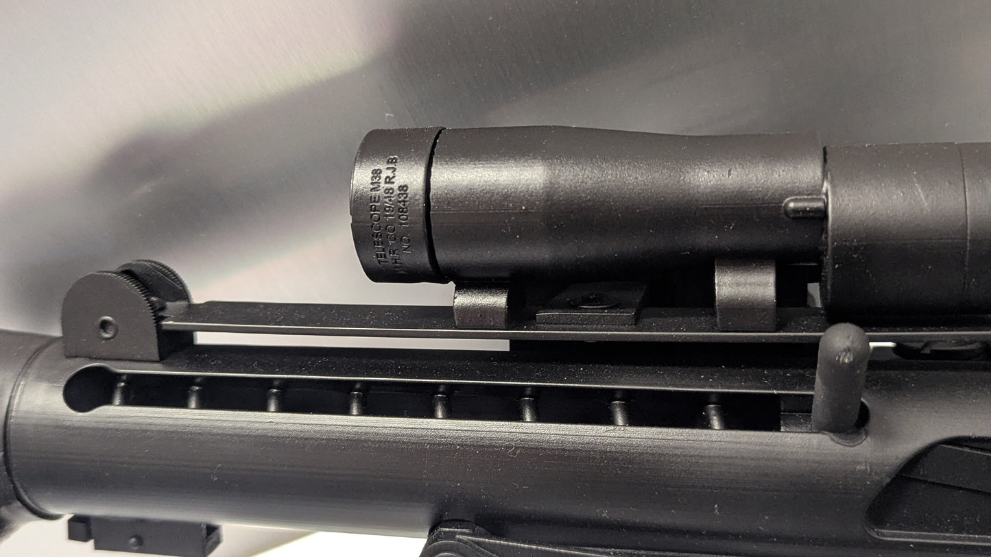 Imperialer Sci-Fi Blaster – Resin-Prop mit Metallschiene (Vitrinenmodell) Tantive Breacher #1