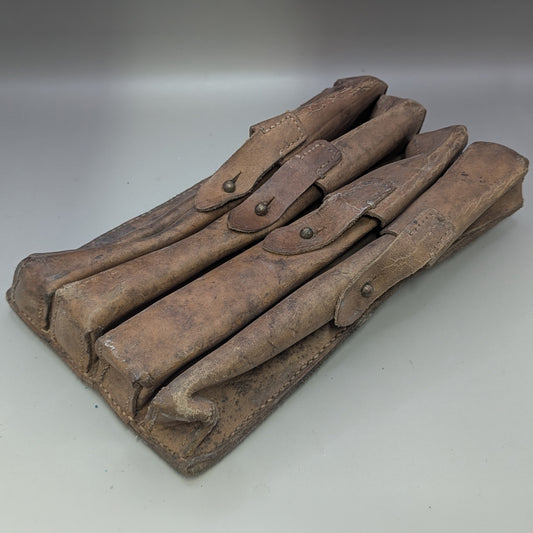 Original Leather Magazine Pouch (No Oiler / No Strap) – Vintage Surplus for Sci-Fi & Reenactment