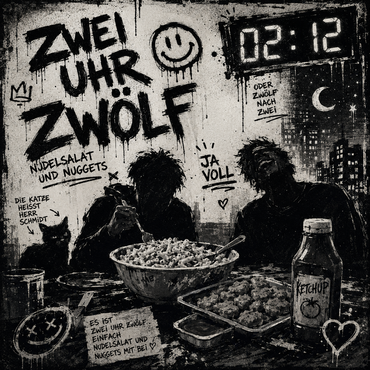 Song - Nuggets mit Nudelsalat